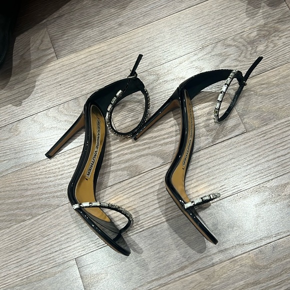 ALEXANDER VAUTHIER CARLA SANDAL VERNICE NERO - Picture 5 of 7